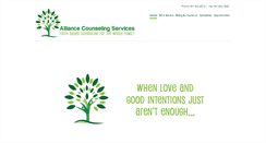 Desktop Screenshot of alliancecounselingservices.org